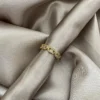 Anillo eslabones gruesos