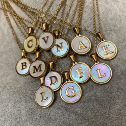 Alternative view of Inicial Madre Perla + Acero Inoxidable