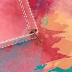 Piercing acero inoxidable snake oro rosado