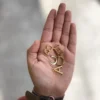 Iniciales Colgantes de chapa de oro 18K