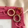 Anillos set acrilico