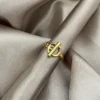 Anillo Circulo Cruzado