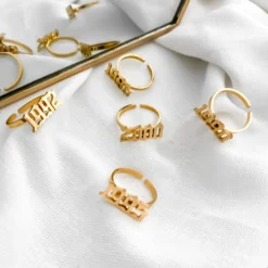 Alternative view of Anillos de Acero Inoxidable Fechas