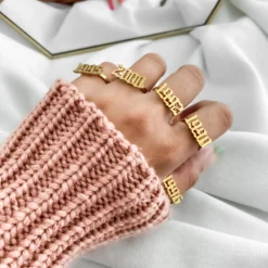 Anillos de Acero Inoxidable Fechas