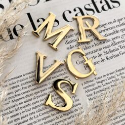 Letra para bolsa GRANDE ORO *Sujeta a disponibilidad