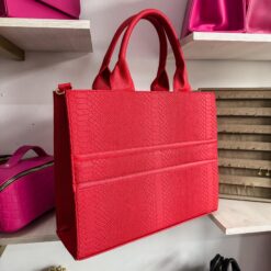Tote RG Grande Pitón Rojo