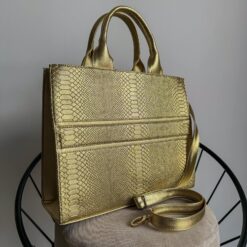 Tote RG Grande Pitón Oro