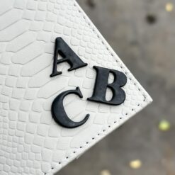 Letra para bolsa MEDIANA NEGRO *Sujeta a disponibilidad