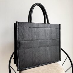 Alpha Tote Colossal Total Pitón Negro