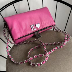 Agni Bag Rosa Pop Herrajes Plata