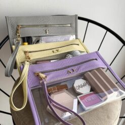 Alternative view of Cosmetiquera Clutch Pitón Selva