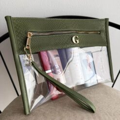 Cosmetiquera Clutch Pitón Selva
