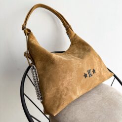 Cia Bolsa-Mochila Denim Caramel