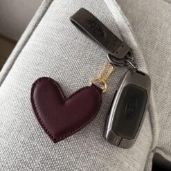 Llavero Heart Burgundy