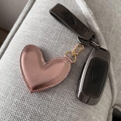 Llavero Heart Cuarzo