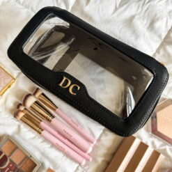 Cosmetiquera Doble Mica Negra