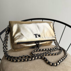 Agni Bag Oro Herrajes Negros
