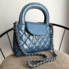 Kelly Nano Shiny Blue Jeans- Herrajes Plata