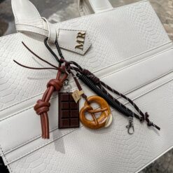 Pretzel Bag Charm