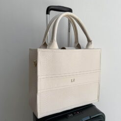 Impera Tote Grande Pitón Ice + Correa de equipaje