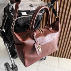 Pañalera Baby Bag Comino Herraje Oro
