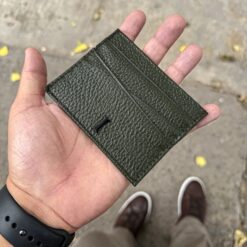 Tarjetero Atlas Militar 100% Piel