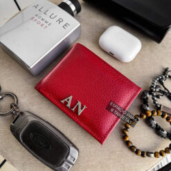 Cartera Orion Rojo 100% Piel