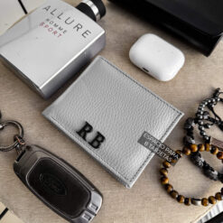 Cartera Orion Grey 100% Piel