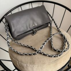Agni Bag Oxford Herrajes Plata