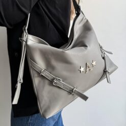 Raissa Luxe Cemento Herrajes Plata