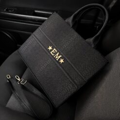 Tote RG Grande Pitón Negro