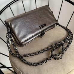 Agni Bag Inox Herrajes Negro