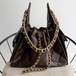 Soho 25 Small Chocolate Herraje Oro