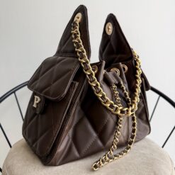 Alternative view of Soho 25 Small Chocolate Herraje Oro