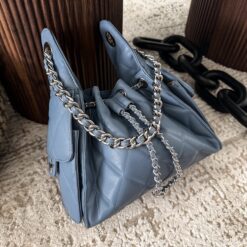 Soho 25 Small Blue Jeans Herraje Plata