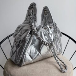 Alternative view of Soho 25 Small Silver Metalico Shine Herraje Plata