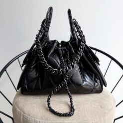 Soho 25 Small Negro Metalico Shine Herraje Negro