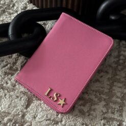 Porta Pasaporte Personal Curve Rosa Pop