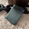 Porta Pasaporte Personal Curve Deep Green