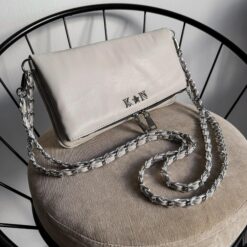 Agni Bag Latte Herrajes Plata