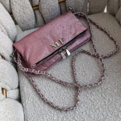 Agni Bag Galaxy Pink Herrajes Plata