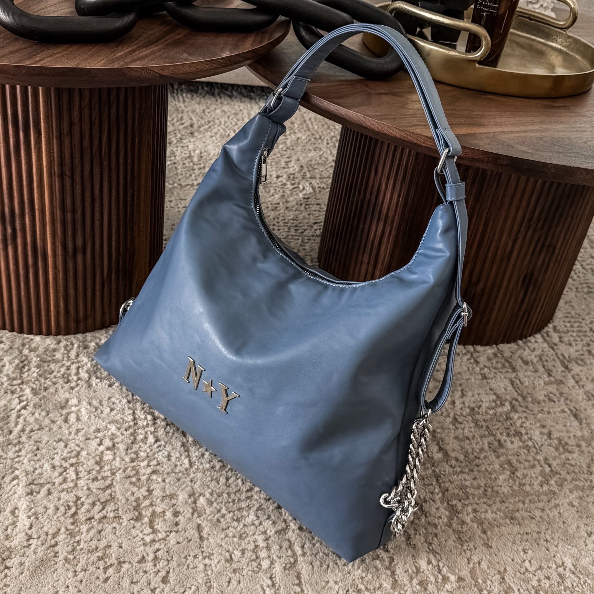Cia Bolsa-Mochila Blue Jeans