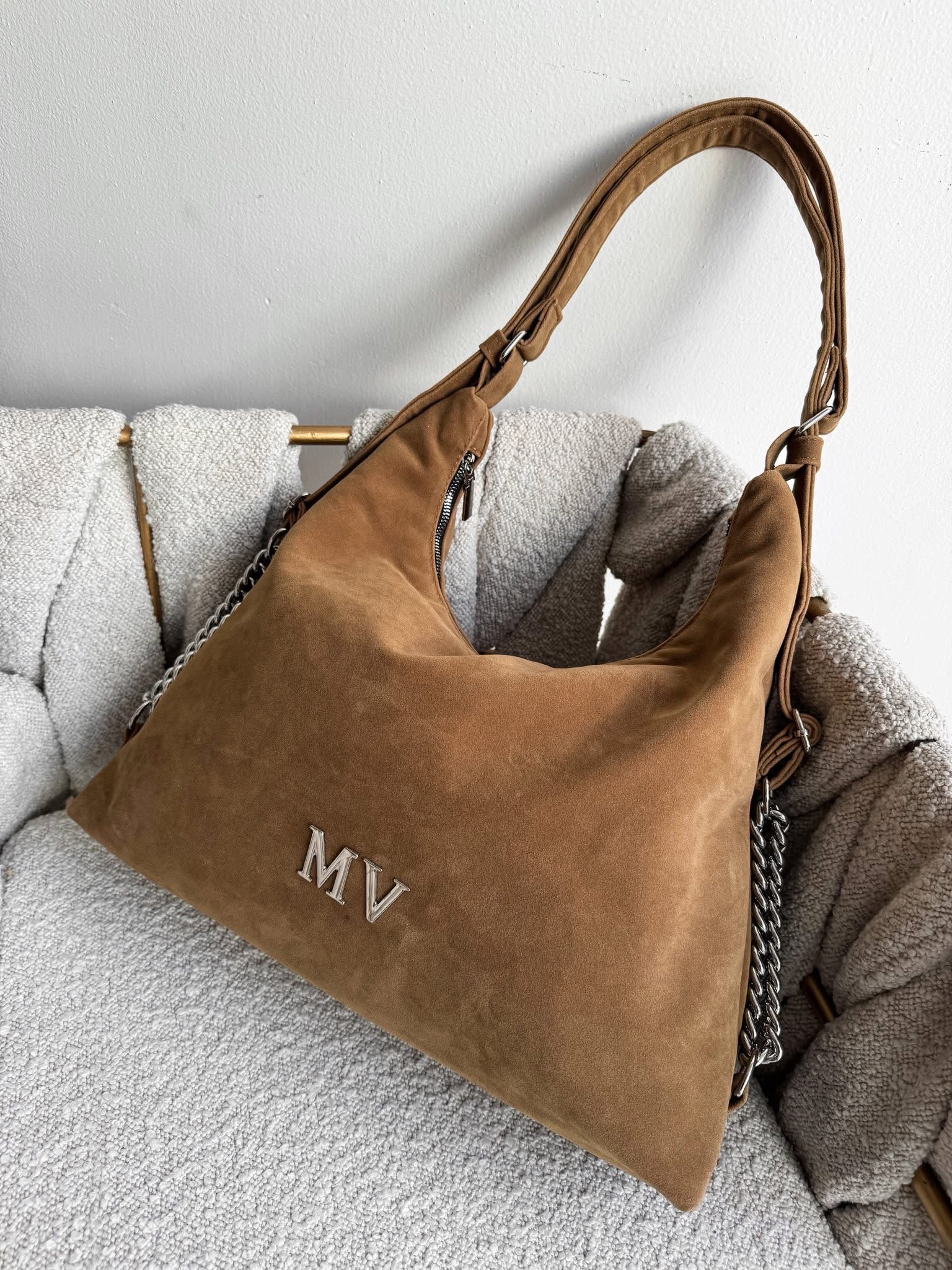 Cia Bolsa-Mochila Velvet Capuccino