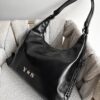 Cia Bolsa-Mochila Negro Metálico + Herraje Negro