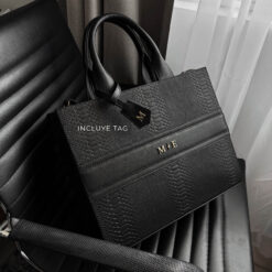 Premium Tote Negro (Tag Incluido)