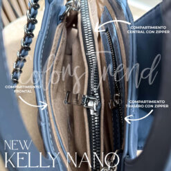 Alternative view of Kelly Nano Blue Jeans - Herrajes Plata