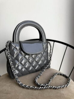 Kelly Nano Shiny Oxford - Herrajes Plata