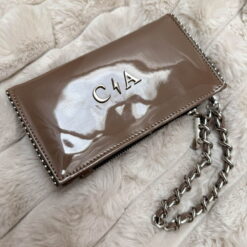 Nova Wallet Dots Charol Chocolate