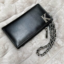 Nova Wallet Dots Negro Metálico