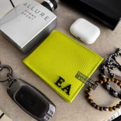 Cartera Orion Celery 100% Piel